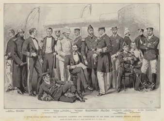 Un lieutenant de la marine royale